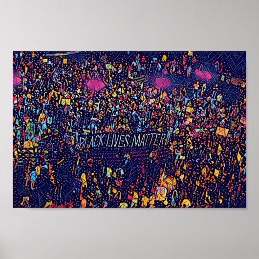 Black Lives Matter Poster (Voorkant)