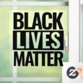 Black Lives Matter Raamsticker (Huis)
