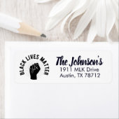 Black Lives Matter Return Address Labels (Insitu)