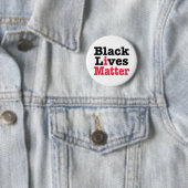 Black Lives Matter Ronde Button 5,7 Cm (In situ)