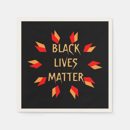Black Lives Matter Servetten (Voorkant)