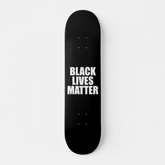 Black Lives Matter Skateboard (Voorkant)