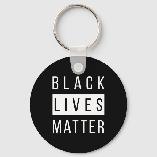 Black Lives Matter Sleutelhanger (Voorkant)