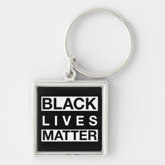 Black Lives Matter Sleutelhanger (Voorkant)