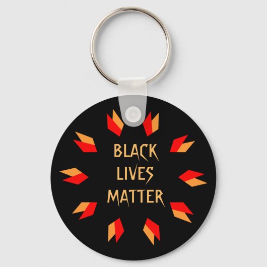 Black Lives Matter Sleutelhanger (Voorkant)