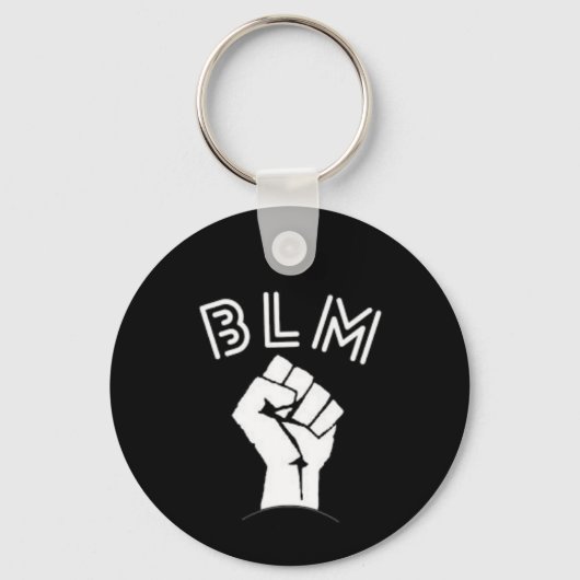 Black Lives Matter Sleutelhanger (Voorkant)