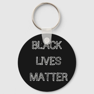 Black Lives Matter Sleutelhanger Lanyard Round But