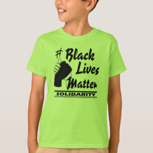 #Black Lives Matter Solidariteit Kinderen T-shirt