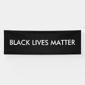 Black Lives Matter Spandoek (Horizontaal)