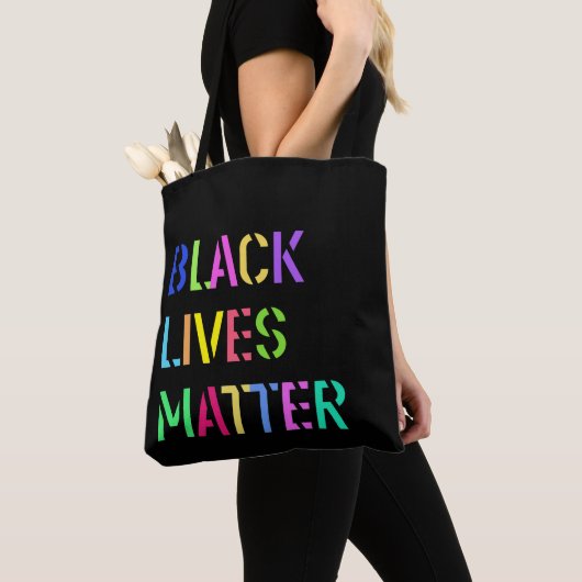 Black Lives Matter Stencil 01 Multi Sizes & Styles Draagtas (Dichtbij)