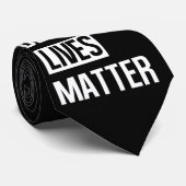 Black Lives Matter Stropdas (Opgerold)