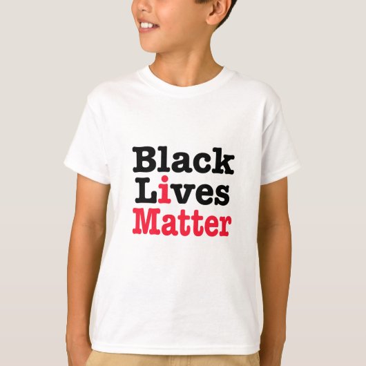 Black Lives Matter T-shirt (Voorkant)