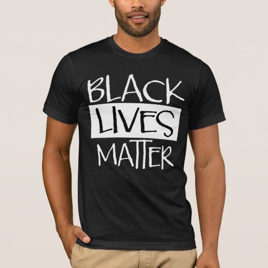 Black Lives Matter T-Shirt (Voorkant)