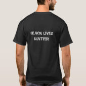 BLACK LIVES MATTER - T-SHIRTS (Achterkant)