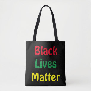 Black Lives Matter Tegen Racisme Draagtas