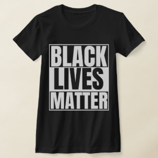 Black Lives Matter-tekst T-shirt