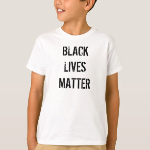 Black Lives Matter White T-Shirt   KIND