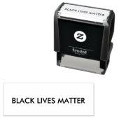 Black Lives Matter Zelfinktende Stempel (In situ)