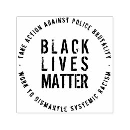 Black Lives Matter Zelfinktstempel Zelfinktende Stempel