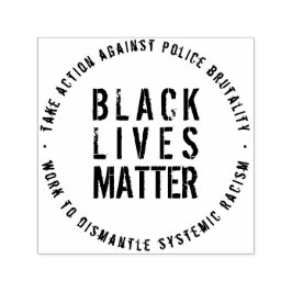 Black Lives Matter Zelfinktstempel Zelfinktende Stempel