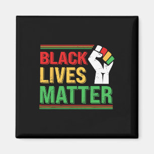 Black Lives Probleem Black History Maand Viering Magneet