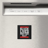 Black Lives Problem Ally Magneet (Insitu (Vaatwasser))