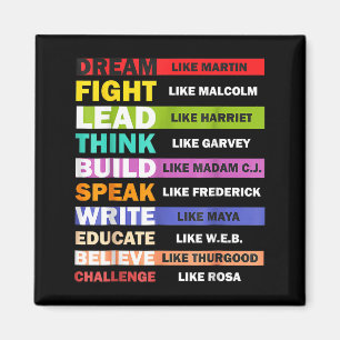Black Lives S Zwarte Leiders Black History Month  Magneet