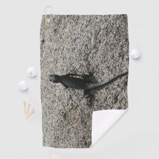 Black Lizard Golfhanddoek (Insitu)