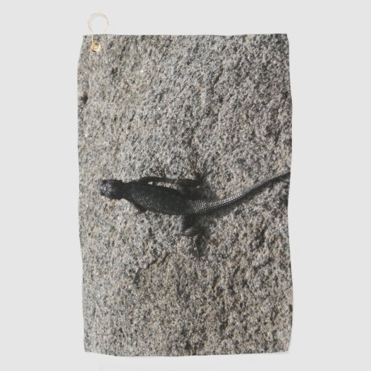 Black Lizard Golfhanddoek (Voorkant)