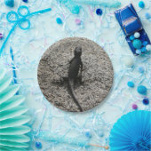 Black Lizard Papieren Bordje (Feest)