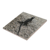 Black Lizard Tegeltje (Zijkant)
