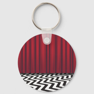 Black Lodge Red Room Sleutelhanger