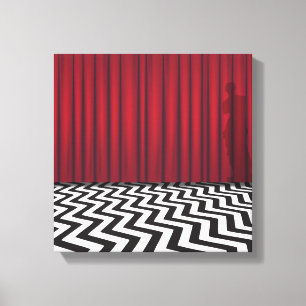 Black Lodge Twin Peaks Canvas Afdruk