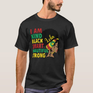 Black Lola Grandmoeder African American Lola Grand T-shirt