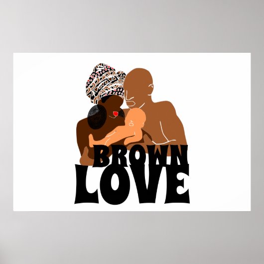 Black Love Black Poster (Voorkant)