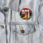 Black Love Brown Love Black Ronde Button 5,7 Cm (In situ)