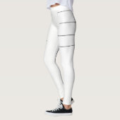 Black Love Family Leggings White (Links)