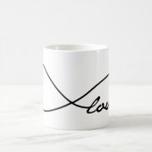Black Love Infinity Mug (Centre)