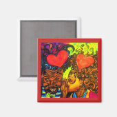 Black Love Poster Magnet (Recto/Verso)