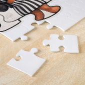 Black Love Street Crown Design Legpuzzel (Zijkant)