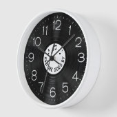 Black LP Vinyl Record Album (Hoek)