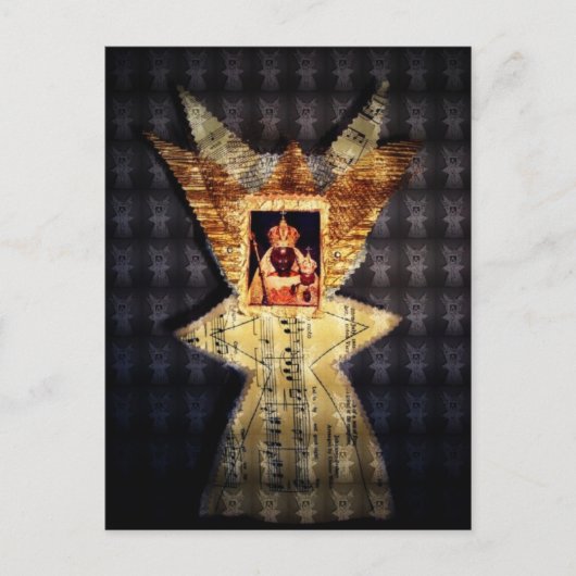 Black Madonna Briefkaart (Voorkant)