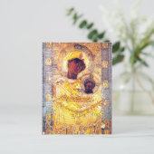 Black Madonna Briefkaart (Staand voorkant)