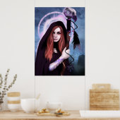 Black Magic Woman Poster (Keuken)