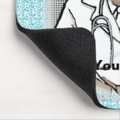 Black Male Physician Assistant Muismat (Hoek)