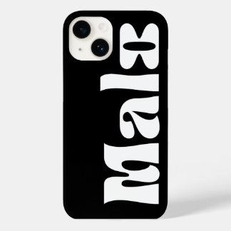 black malo phone case