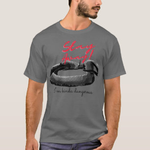 Black Mamba blijf gevaarlijk T-shirt