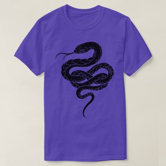 Black Mamba Snake T-shirt (Design voorkant)