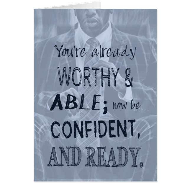 Black Man Confidence (Voorkant)