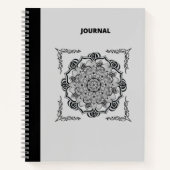 BLACK MANDALA JOURNAL (Devant)